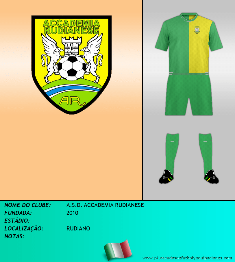Escudo de A.S.D. ACCADEMIA RUDIANESE