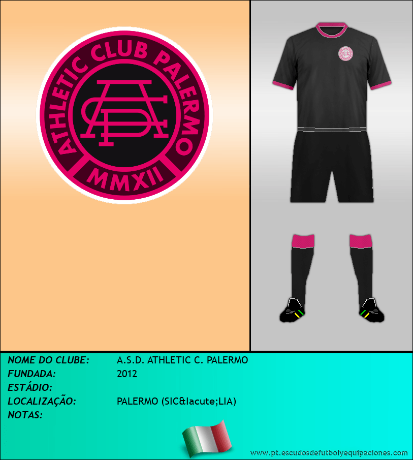 Escudo de A.S.D. ATHLETIC C. PALERMO