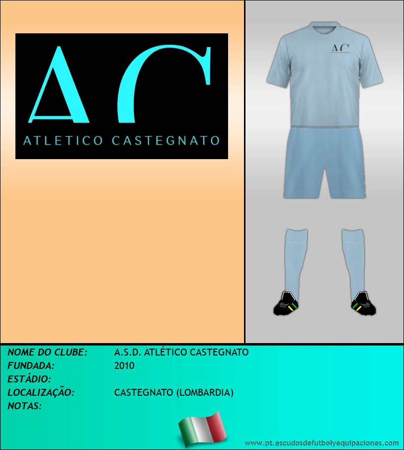 Escudo de A.S.D. ATLÉTICO CASTEGNATO