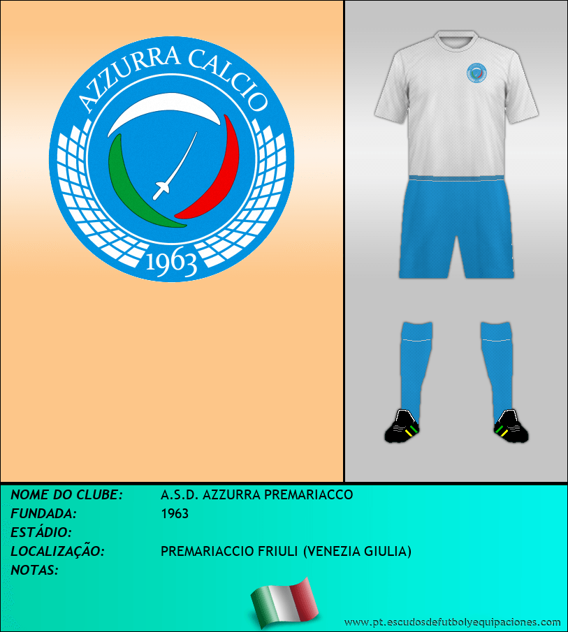 Escudo de A.S.D. AZZURRA PREMARIACCO