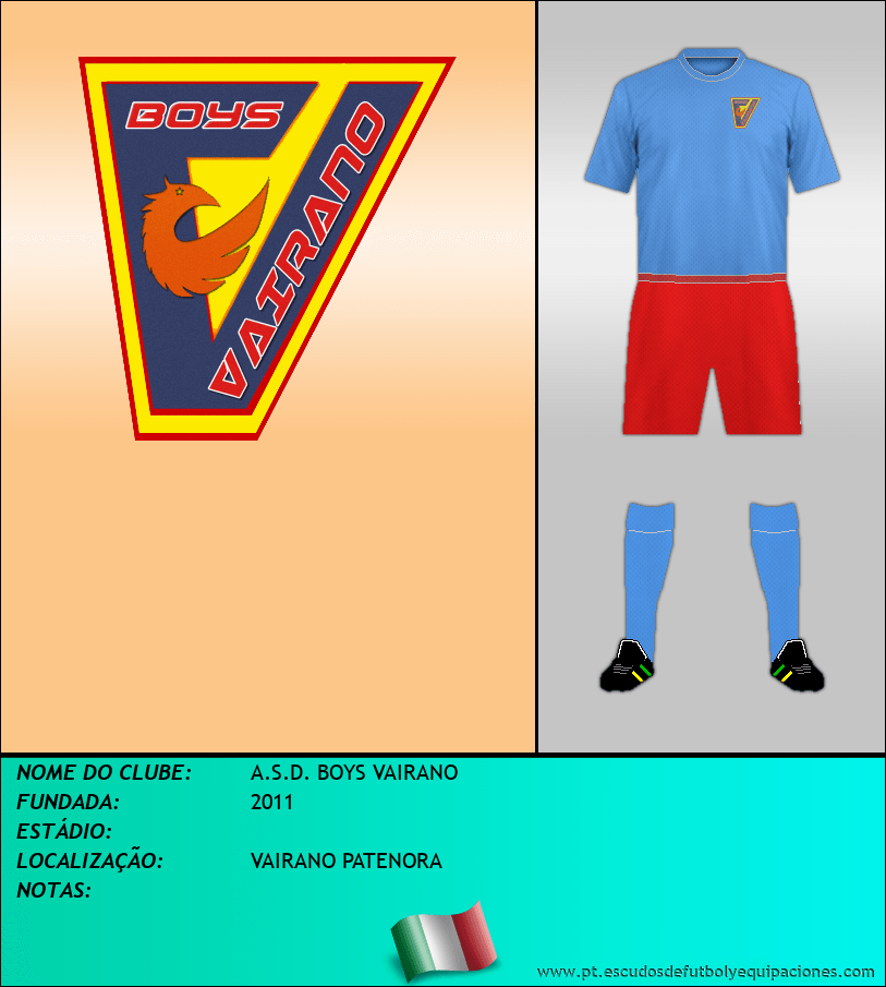 Escudo de A.S.D. BOYS VAIRANO