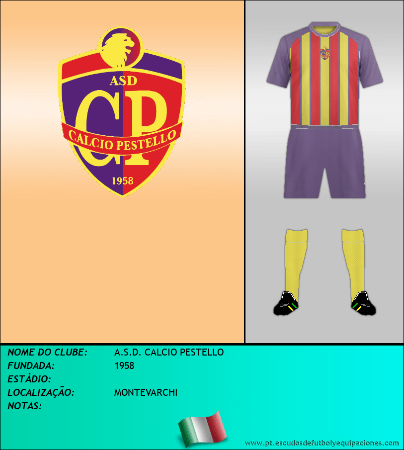 Escudo de A.S.D. CALCIO PESTELLO