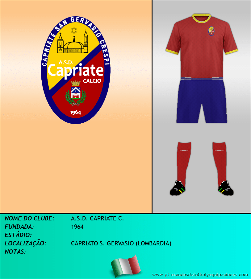 Escudo de A.S.D. CAPRIATE C.