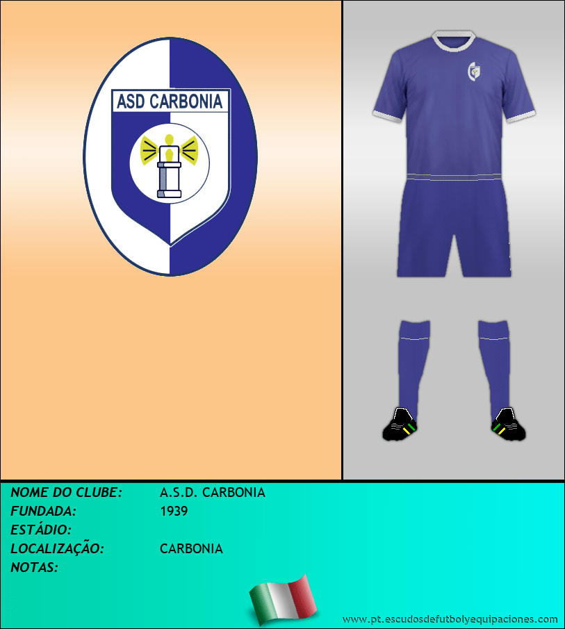 Escudo de A.S.D. CARBONIA