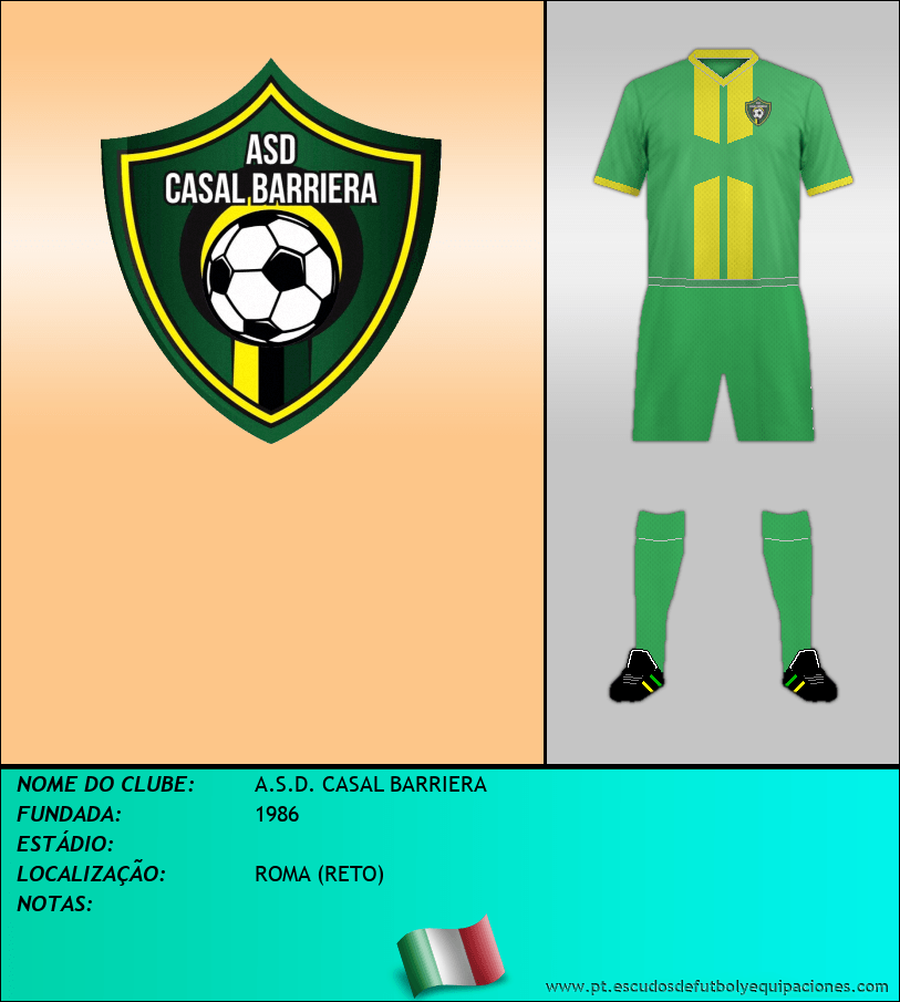 Escudo de A.S.D. CASAL BARRIERA