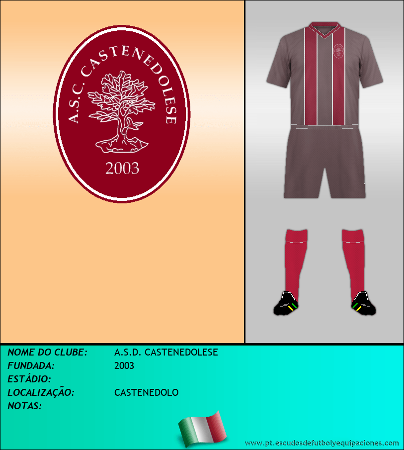 Escudo de A.S.D. CASTENEDOLESE