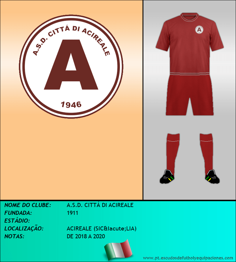 Escudo de A.S.D. CITTÁ DI ACIREALE
