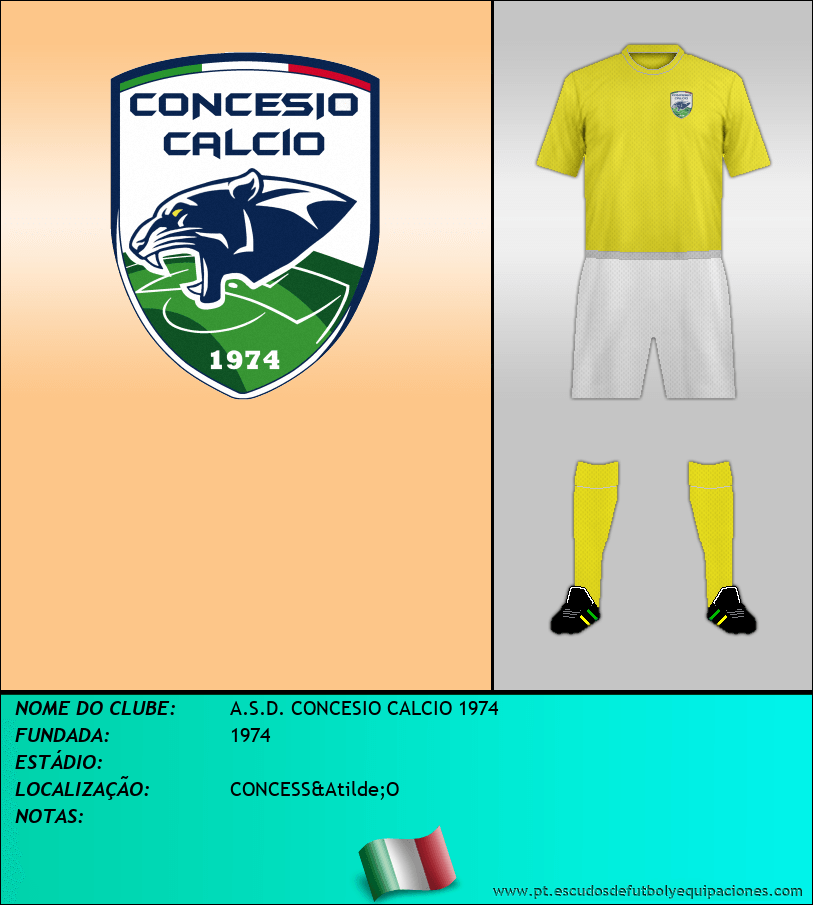 Escudo de A.S.D. CONCESIO CALCIO 1974
