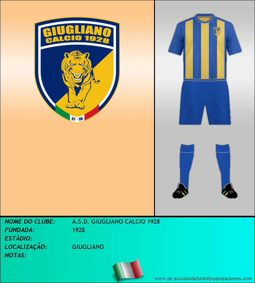 Escudo de A.S.D. GIUGLIANO CALCIO 1928