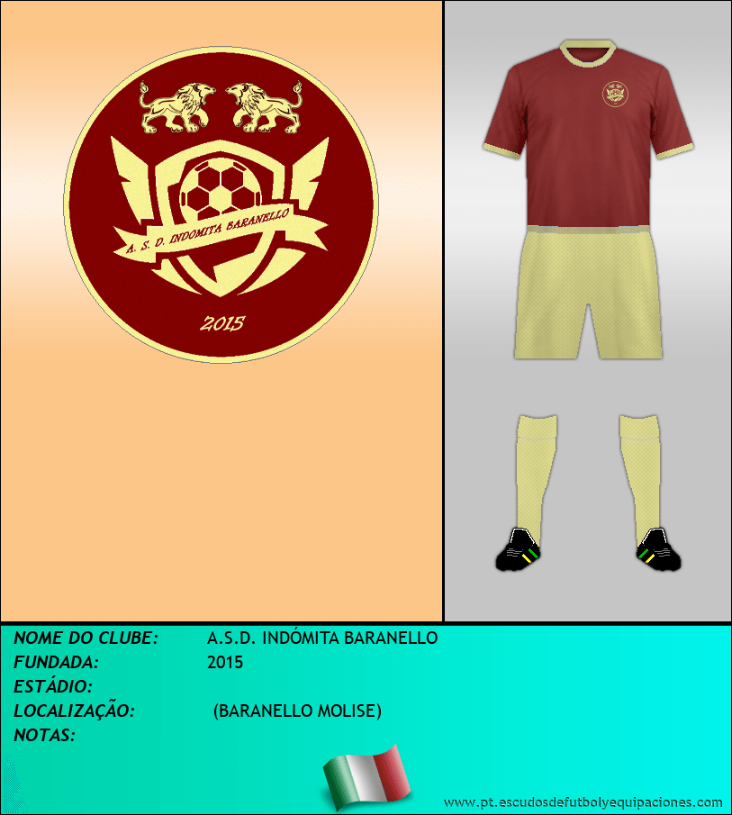 Escudo de A.S.D. INDÓMITA BARANELLO