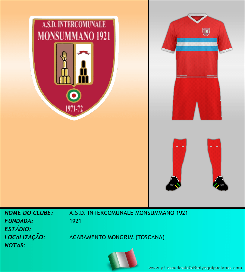 Escudo de A.S.D. INTERCOMUNALE MONSUMMANO 1921