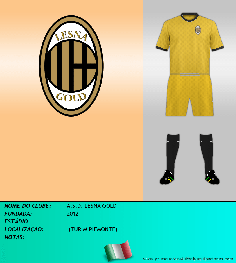 Escudo de A.S.D. LESNA GOLD