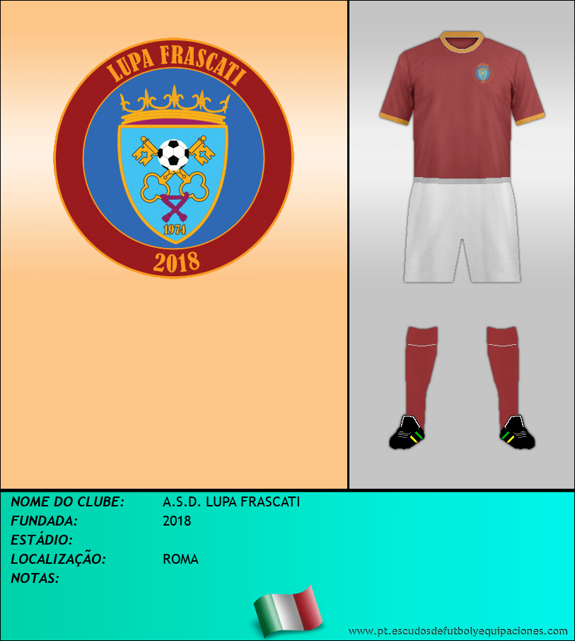 Escudo de A.S.D. LUPA FRASCATI