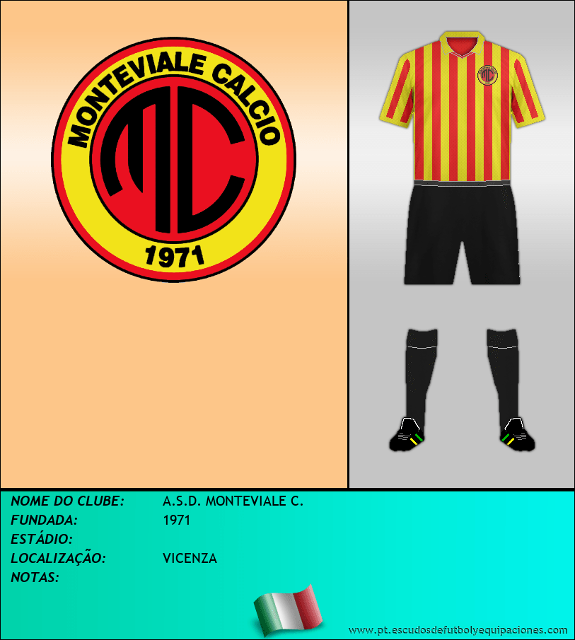 Escudo de A.S.D. MONTEVIALE C.