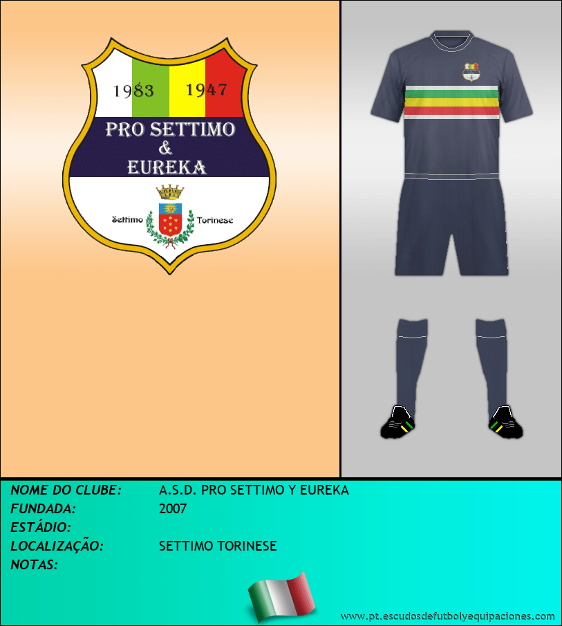 Escudo de A.S.D. PRO SETTIMO Y EUREKA