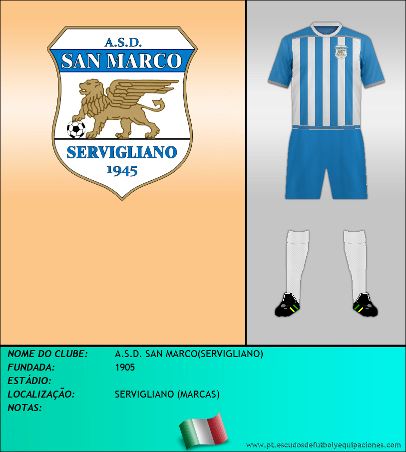Escudo de A.S.D. SAN MARCO(SERVIGLIANO)