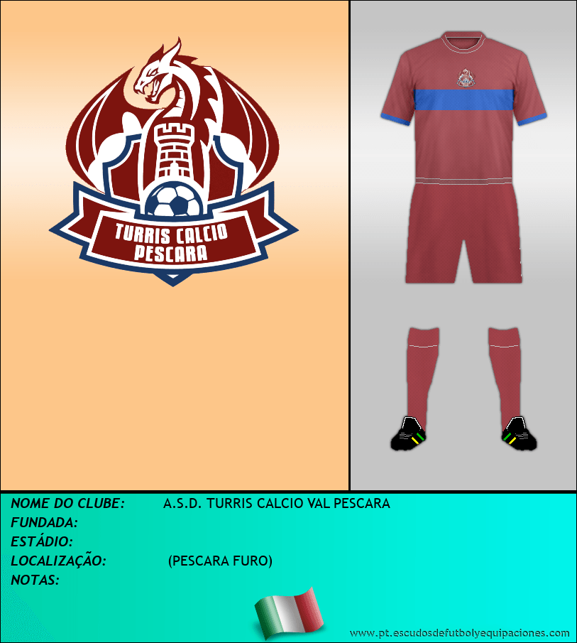 Escudo de A.S.D. TURRIS CALCIO VAL PESCARA