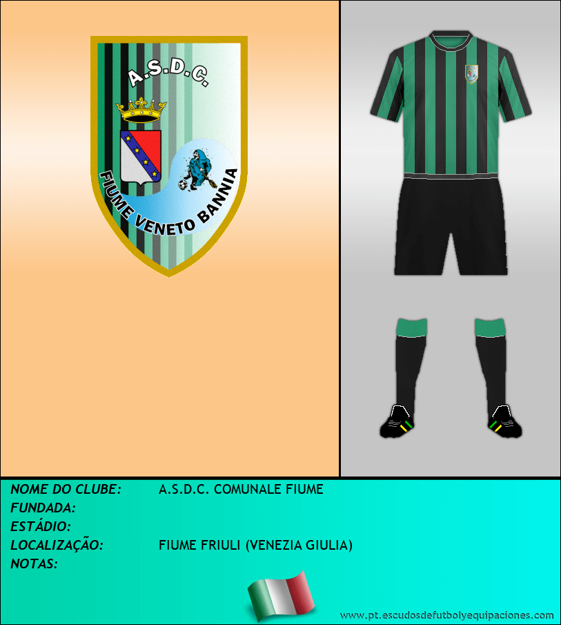 Escudo de A.S.D.C. COMUNALE FIUME