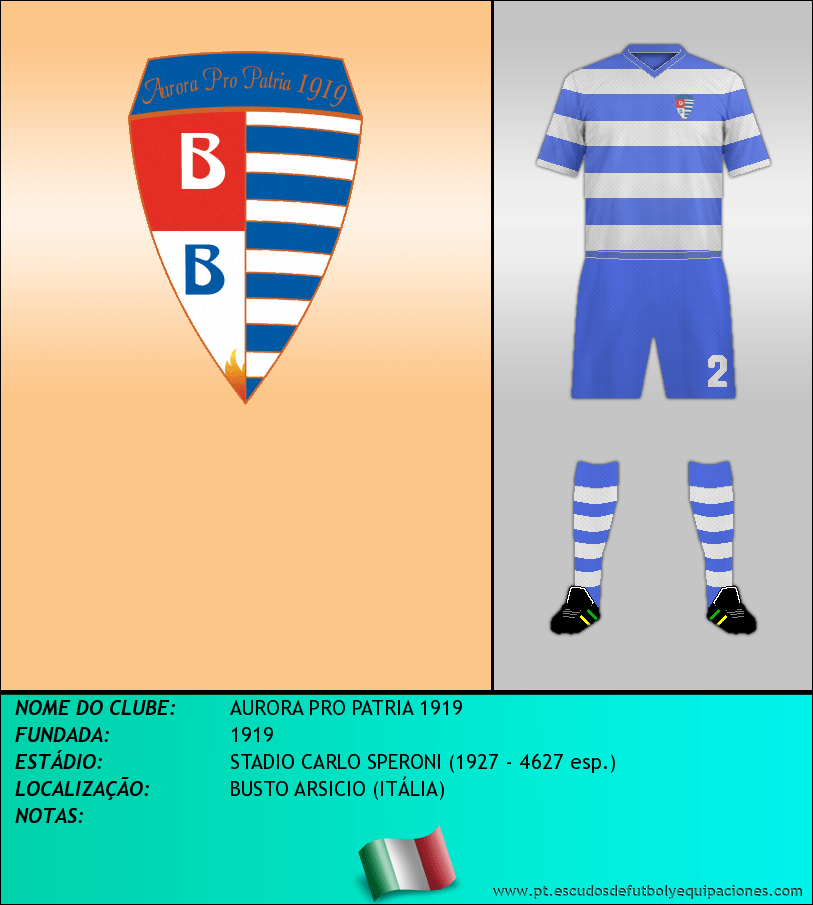 Escudo de AURORA PRO PATRIA 1919