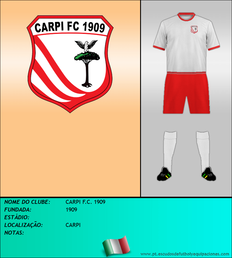 Escudo de CARPI F.C. 1909