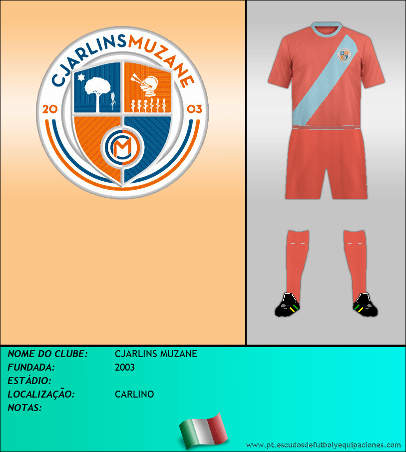 Escudo de CJARLINS MUZANE