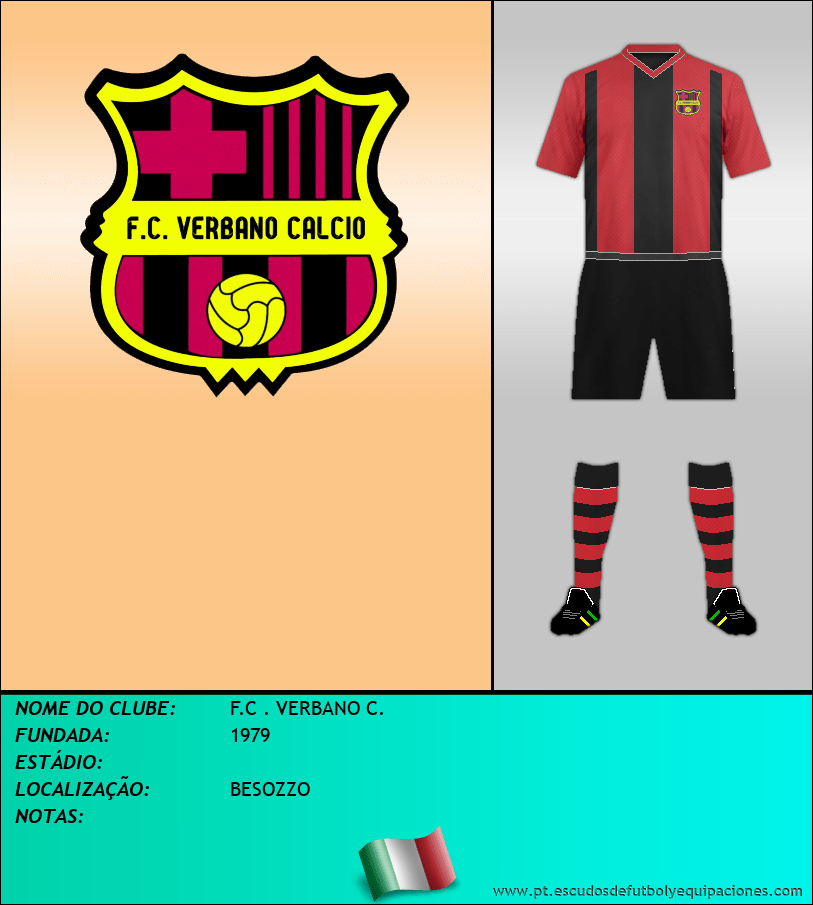 Escudo de F.C . VERBANO C.