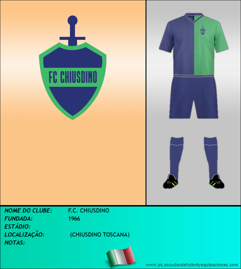 Escudo de F.C. CHIUSDINO