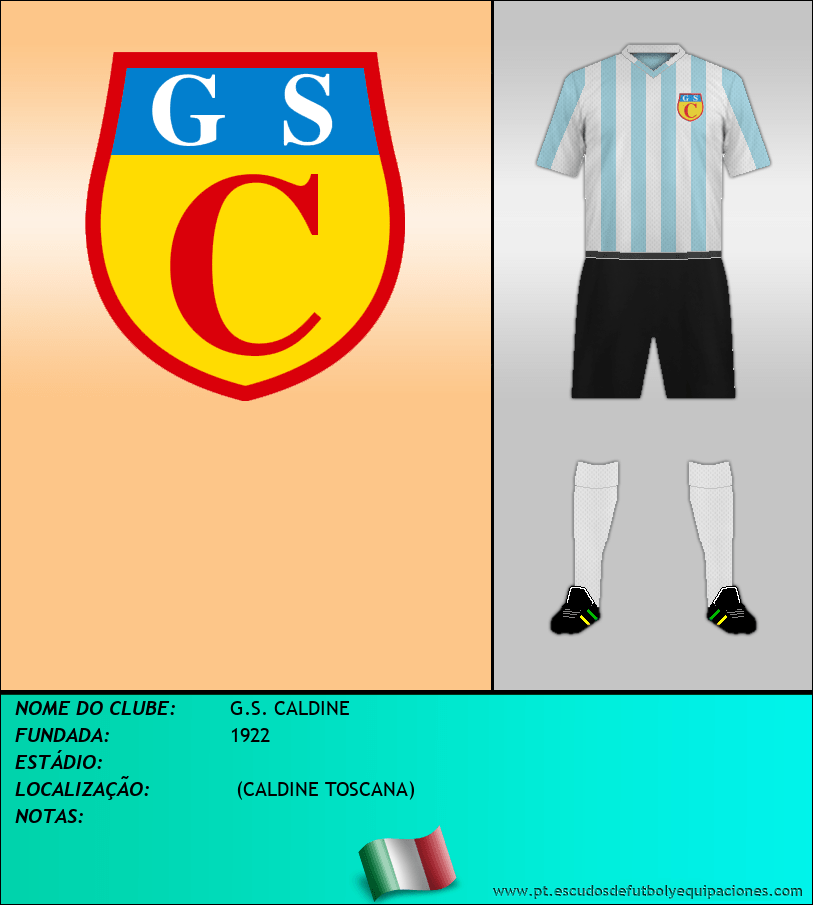 Escudo de G.S. CALDINE