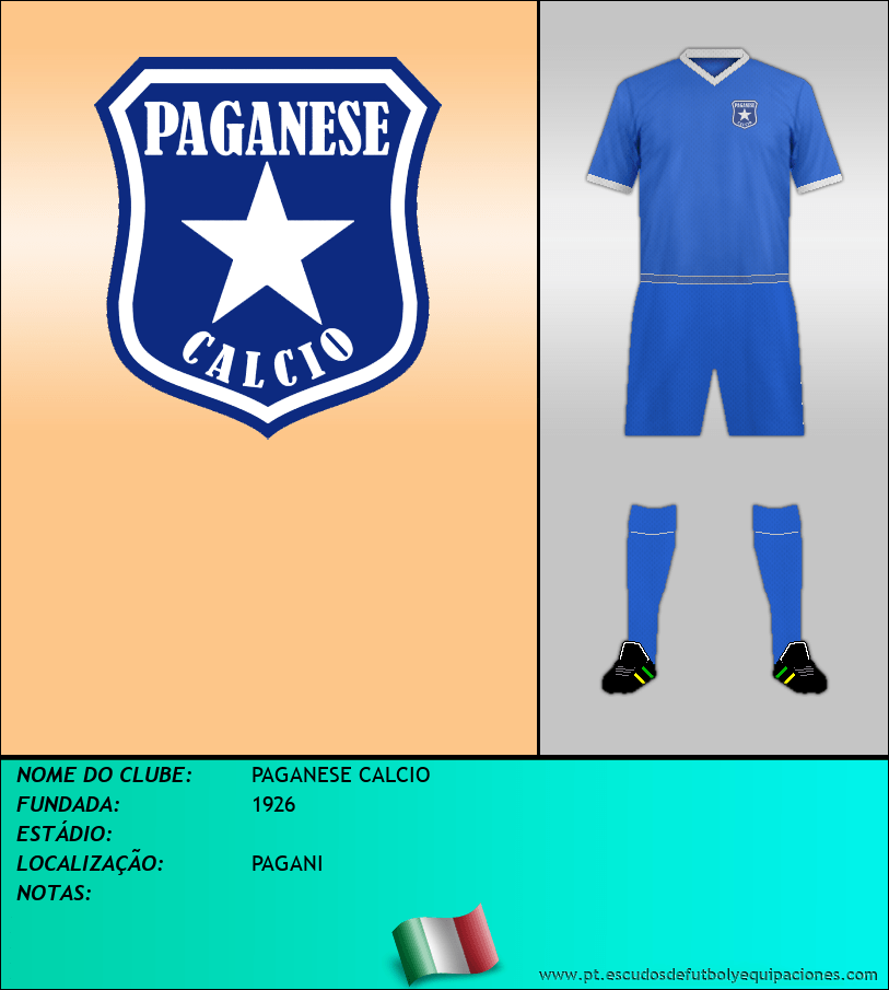 Escudo de PAGANESE CALCIO