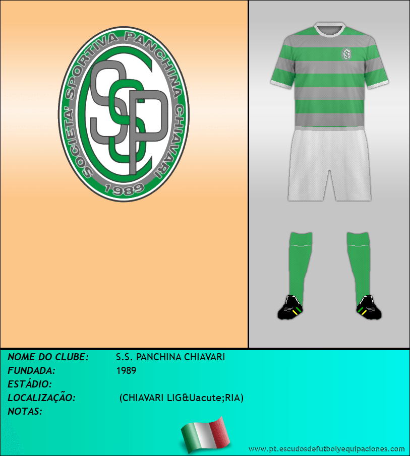 Escudo de S.S. PANCHINA CHIAVARI