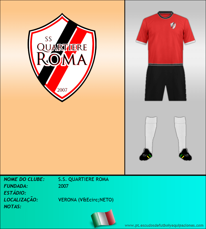 Escudo de S.S. QUARTIERE ROMA