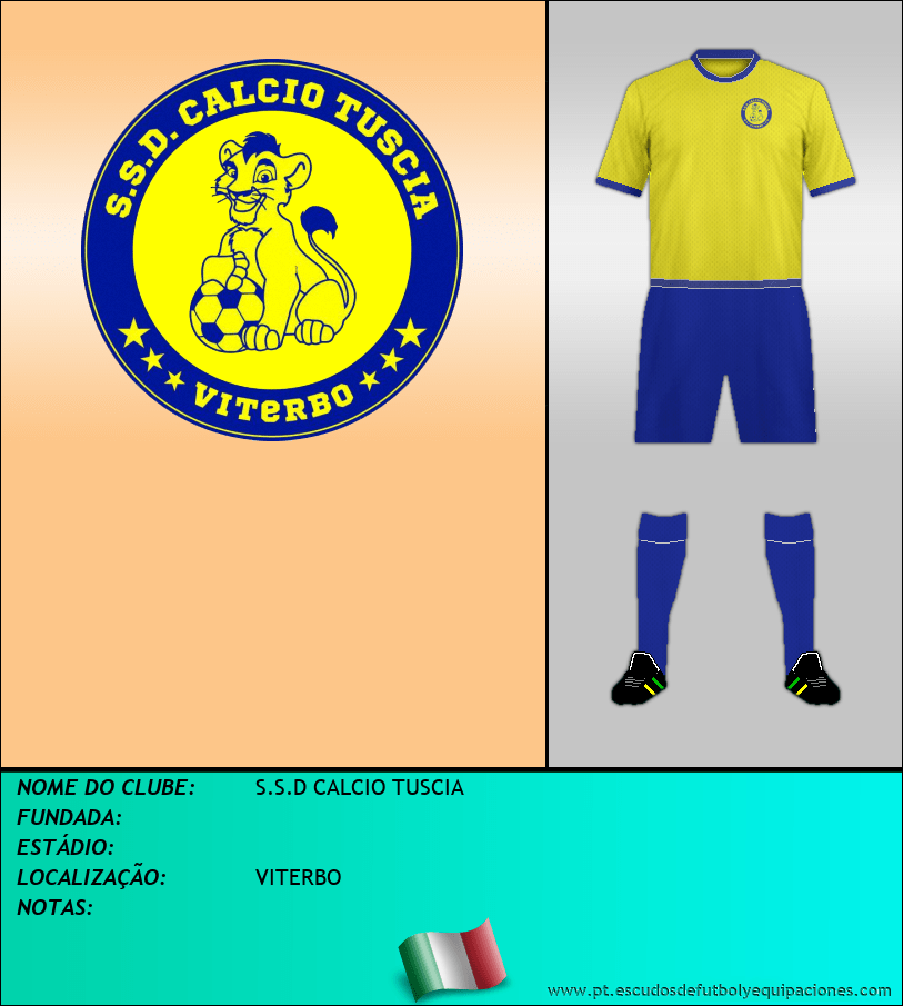Escudo de S.S.D CALCIO TUSCIA