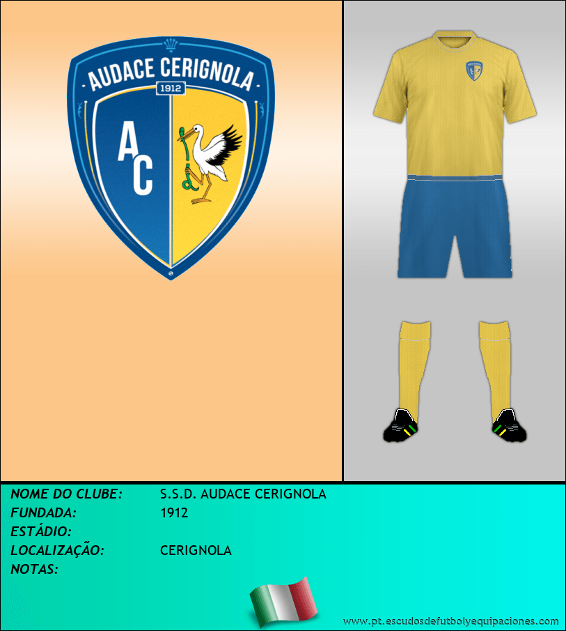 Escudo de S.S.D. AUDACE CERIGNOLA