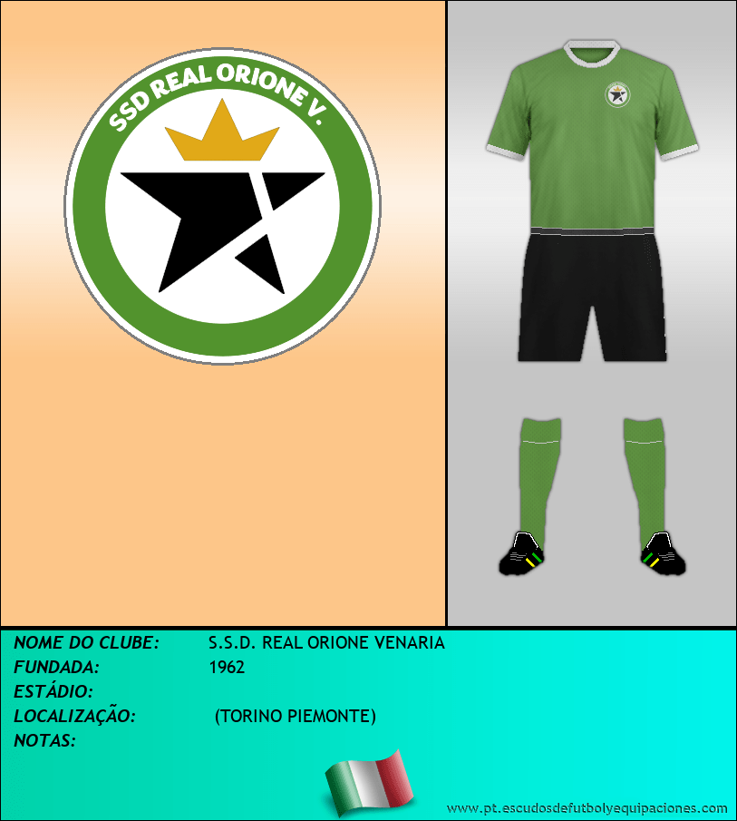 Escudo de S.S.D. REAL ORIONE VENARIA