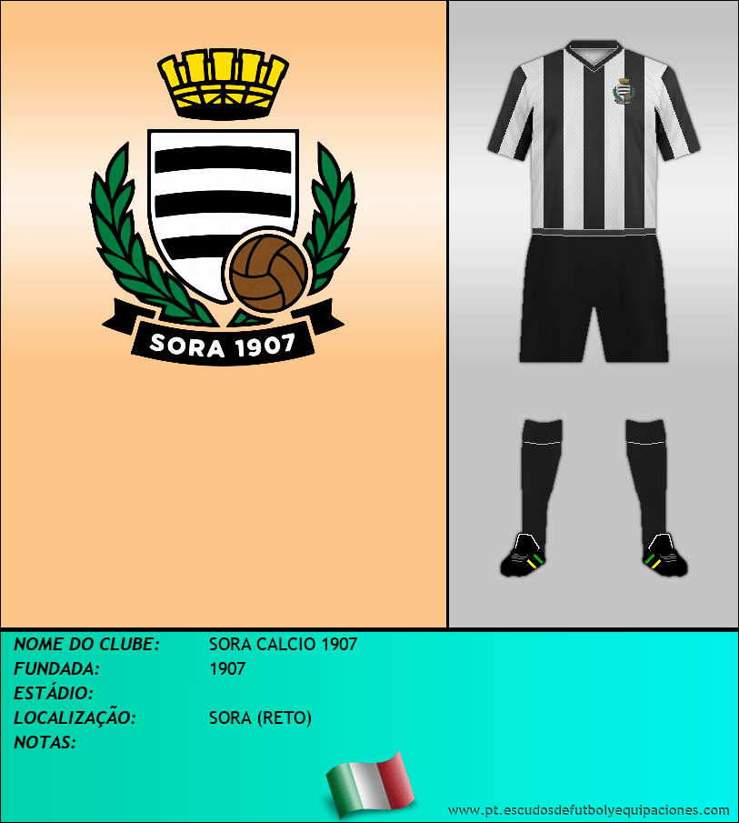 Escudo de SORA CALCIO 1907