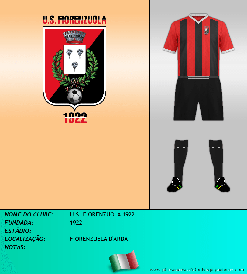 Escudo de U.S. FIORENZUOLA 1922