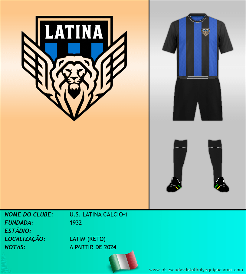 Escudo de U.S. LATINA CALCIO-1