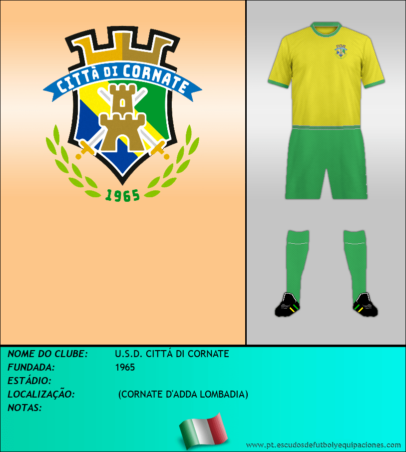 Escudo de U.S.D. CITTÁ DI CORNATE