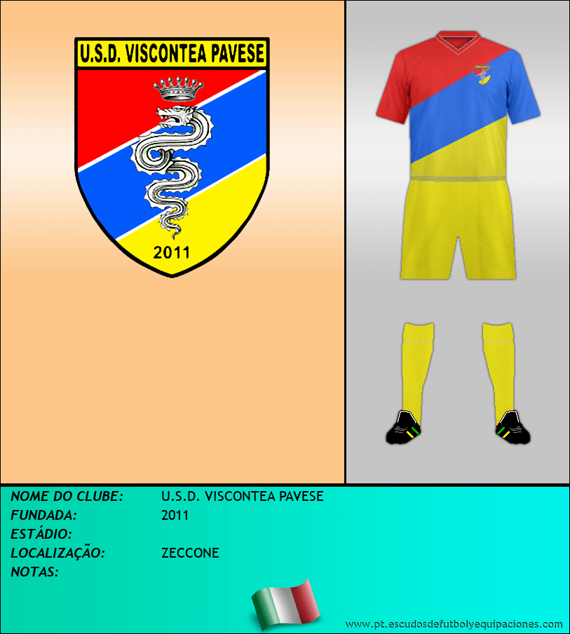 Escudo de U.S.D. VISCONTEA PAVESE