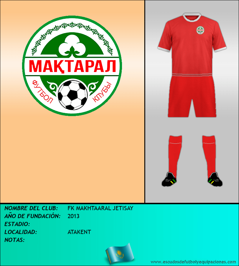 Escudo de FK MAKHTAARAL JETISAY