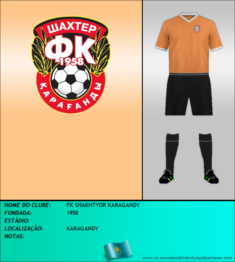 Escudo de FK SHAKHTYOR KARAGANDY