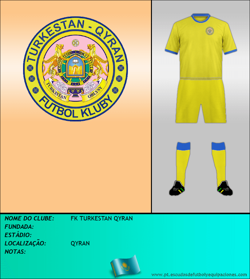 Escudo de FK TURKESTAN QYRAN