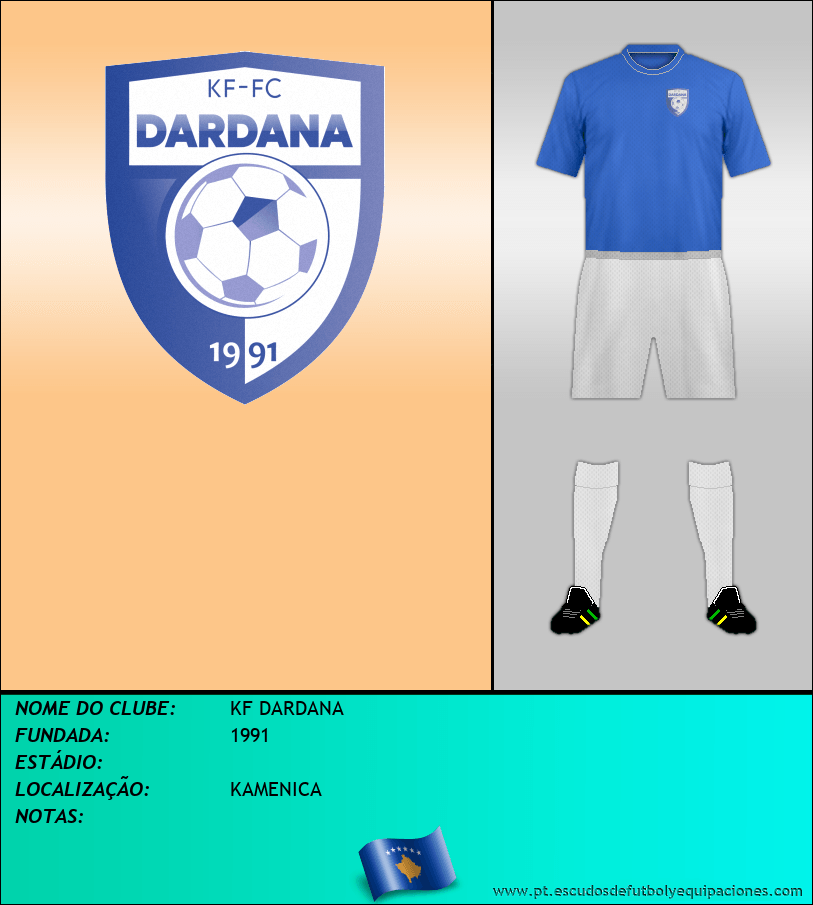 Escudo de KF DARDANA
