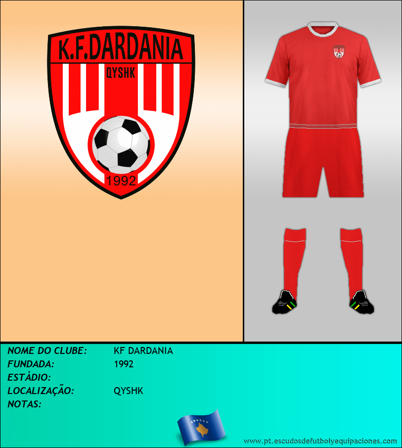 Escudo de KF DARDANIA
