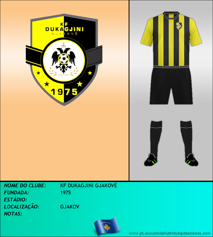 Escudo de KF DUKAGJINI GJAKOVË