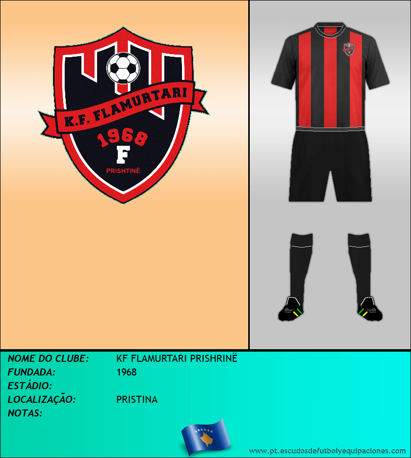 Escudo de KF FLAMURTARI PRISHRINË