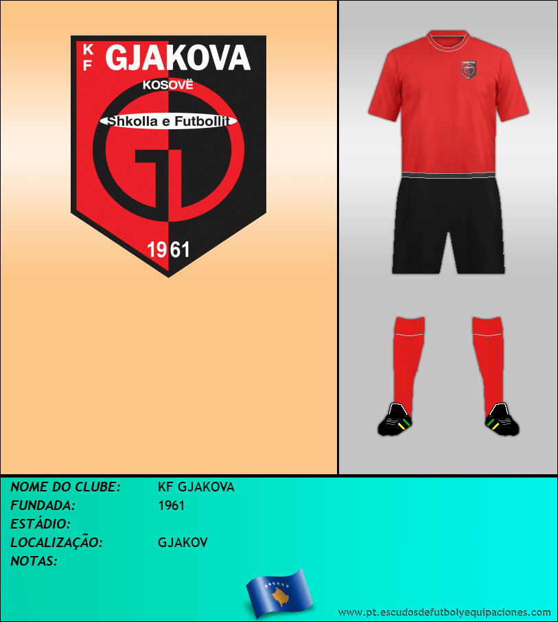 Escudo de KF GJAKOVA