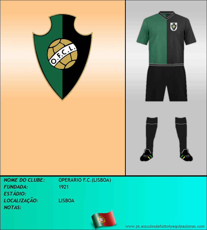 Escudo de OPERARIO F.C.(LISBOA)