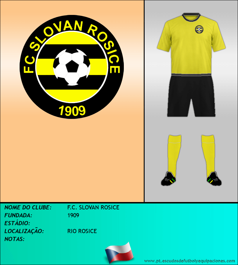 Escudo de F.C. SLOVAN ROSICE