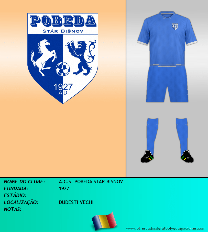 Escudo de A.C.S. POBEDA STAR BISNOV